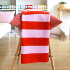 Small Two Colour Stripe Blanket Knitting Kit