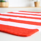 Small Two Colour Stripe Blanket Knitting Kit