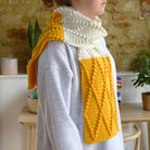 Diamond Bobble Crochet Scarf Kit