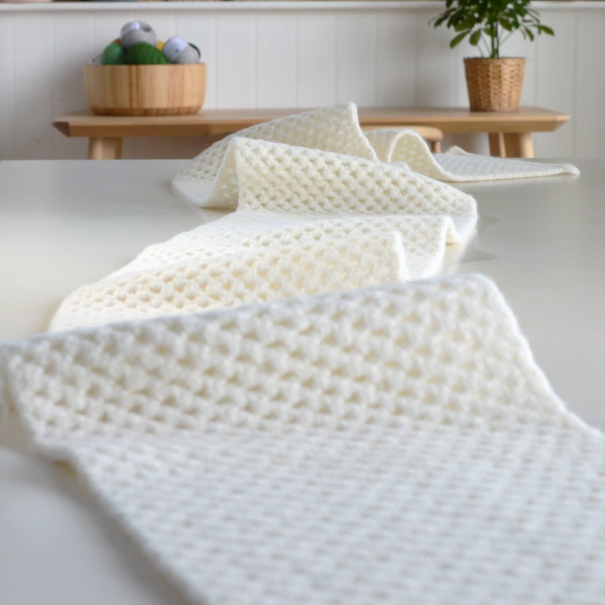 Chunky Mesh Crochet Scarf Kit