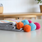 Pom Pom Crochet Scarf Kit