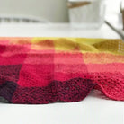 Colour Change Crochet Blanket Kit on table