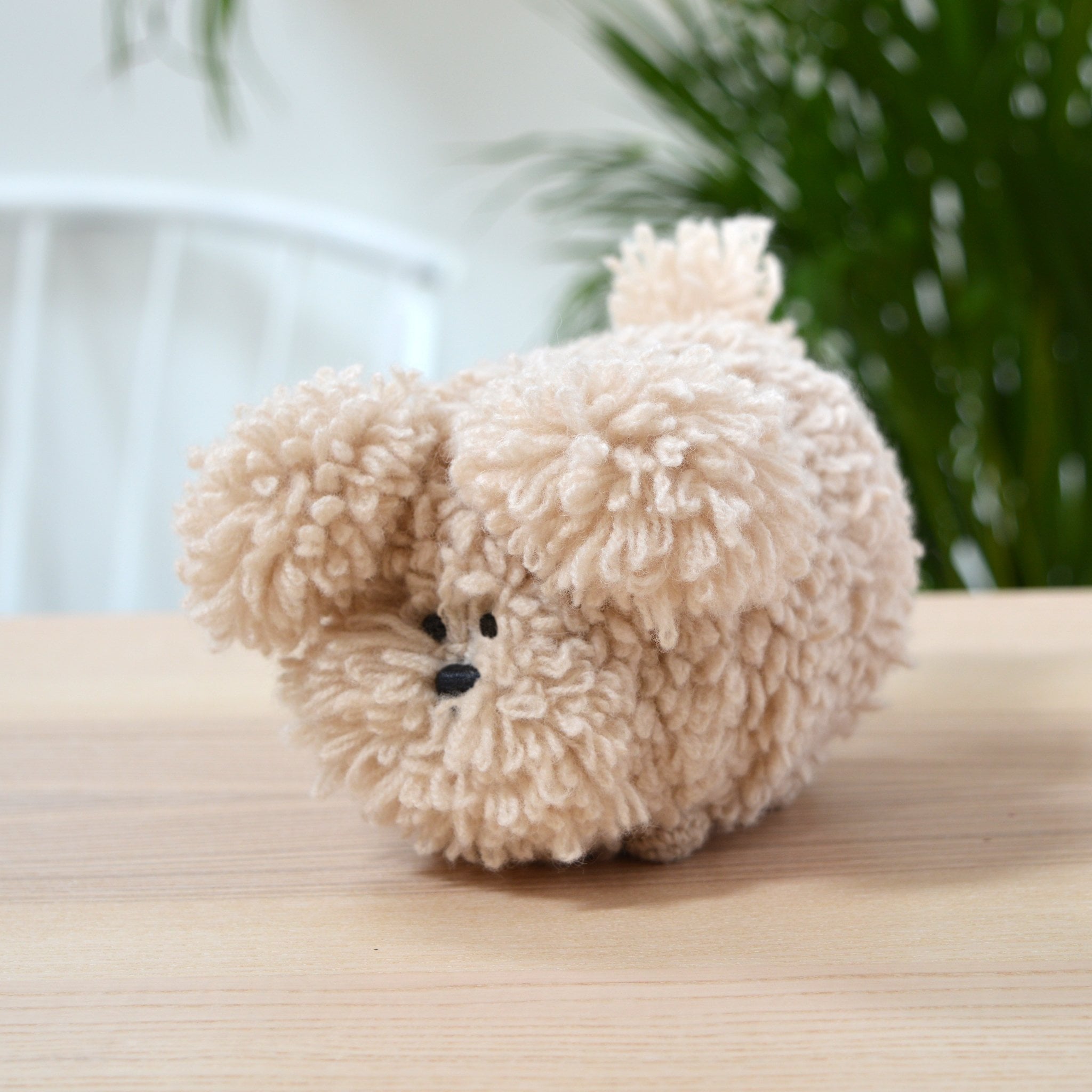 labradoodle amigurumi crochet kit finished dog