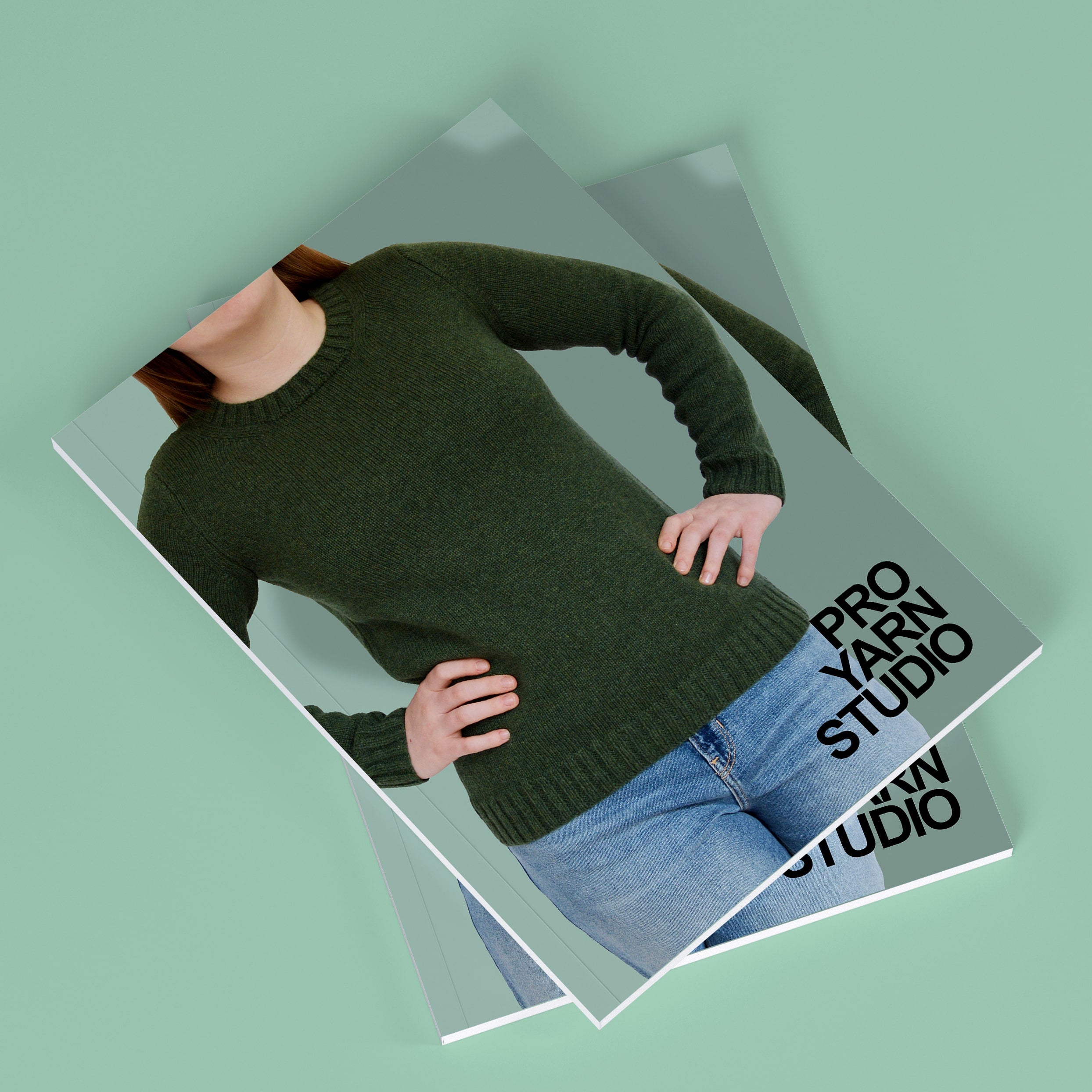 picture of knitting pattern on table