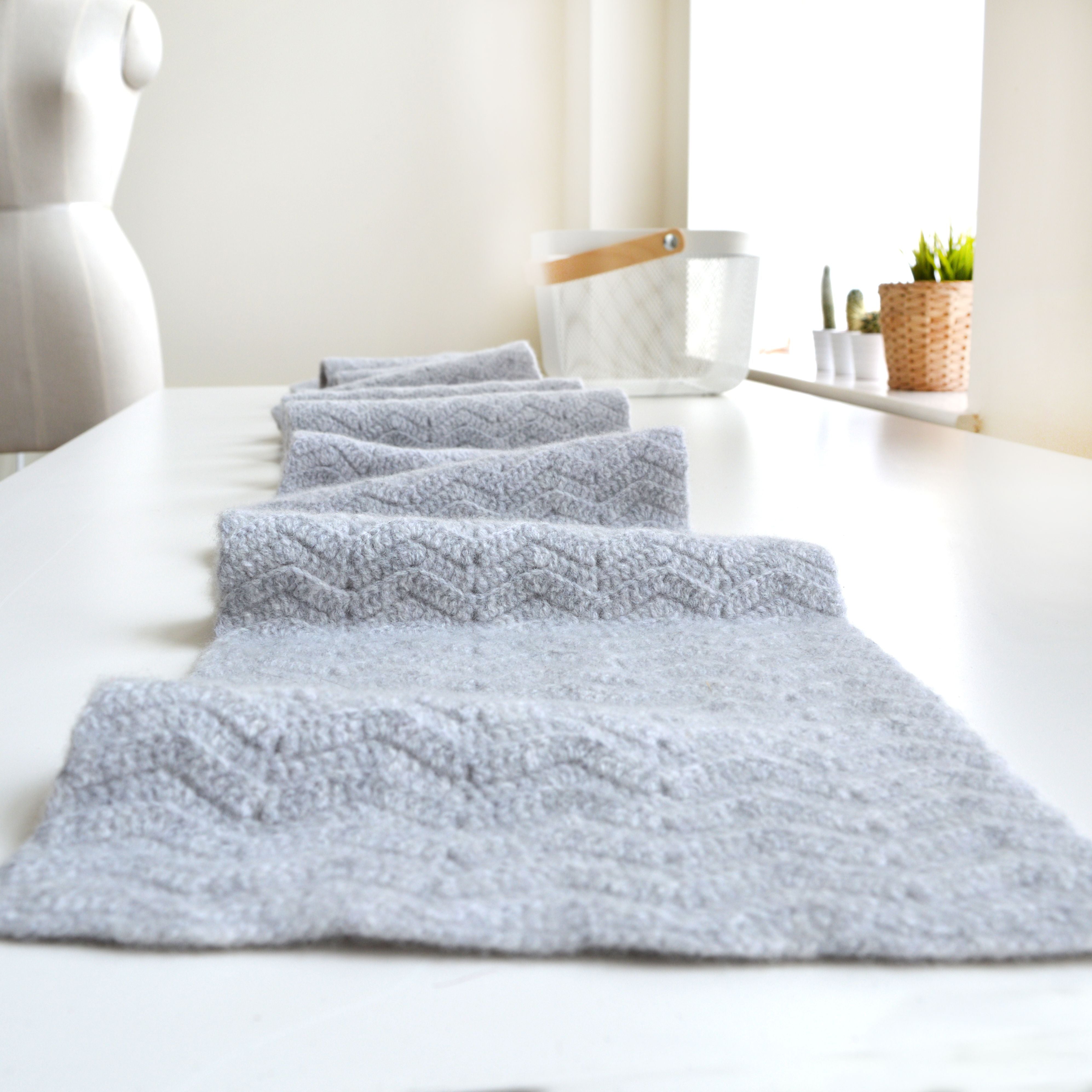 Herringbone Scarf Crochet Kit
