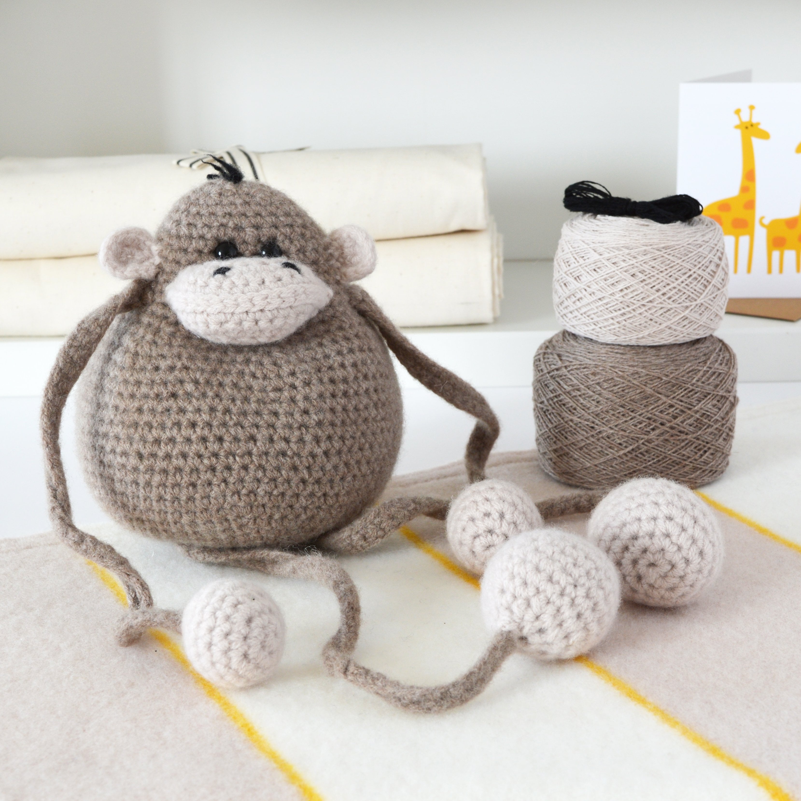 Monkey Crochet Kit