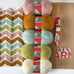 Zig Zag Stripe Crochet Blanket Kit NEW