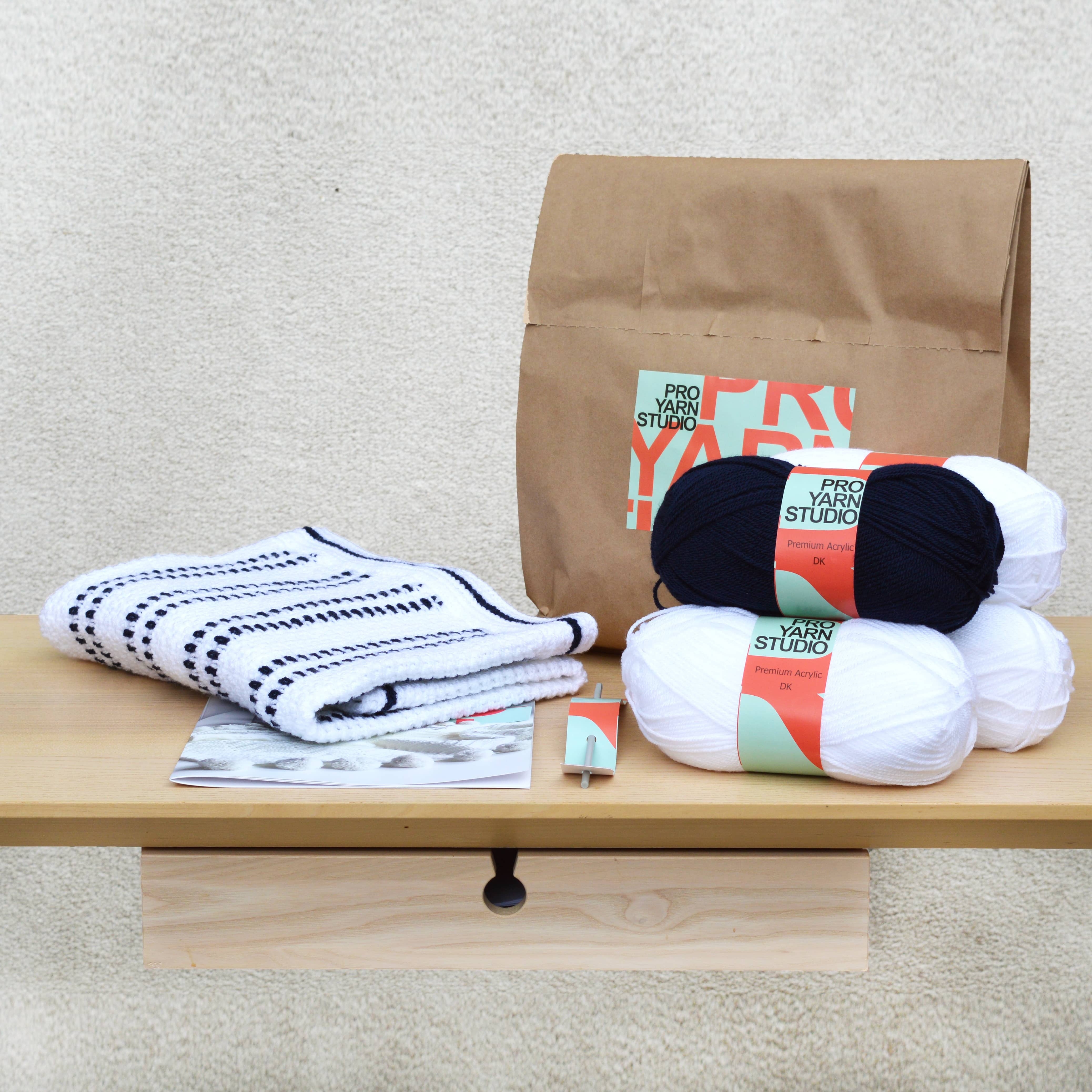 Five Colour Granny Square Blanket Kit – Pro Yarn Studio