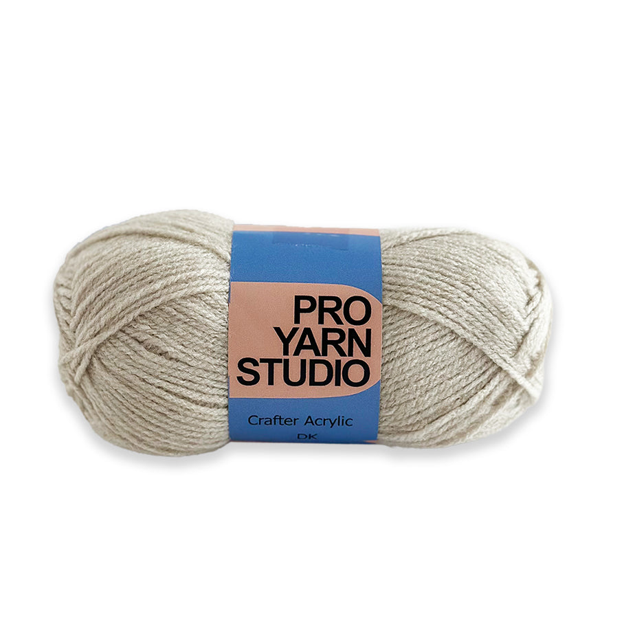 Ball of yarn with Pro Yarn Studio label on a white background
