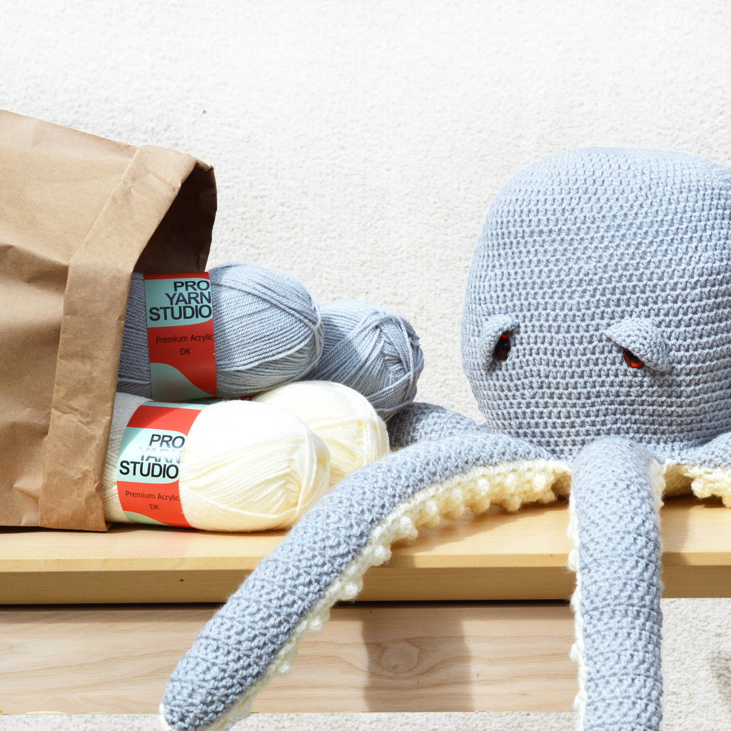Huge Octopus Crochet Kit