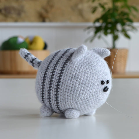 Stripy Cat Crochet Kit