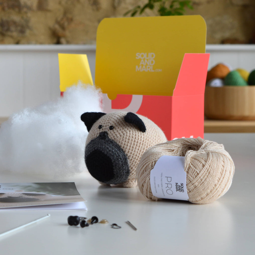 Scheepjes Amigurumi kit Dog & Bone Crochet toy – Taemombo Yarn Shop