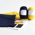 Easy Two Colour Scarf Knitting Kit