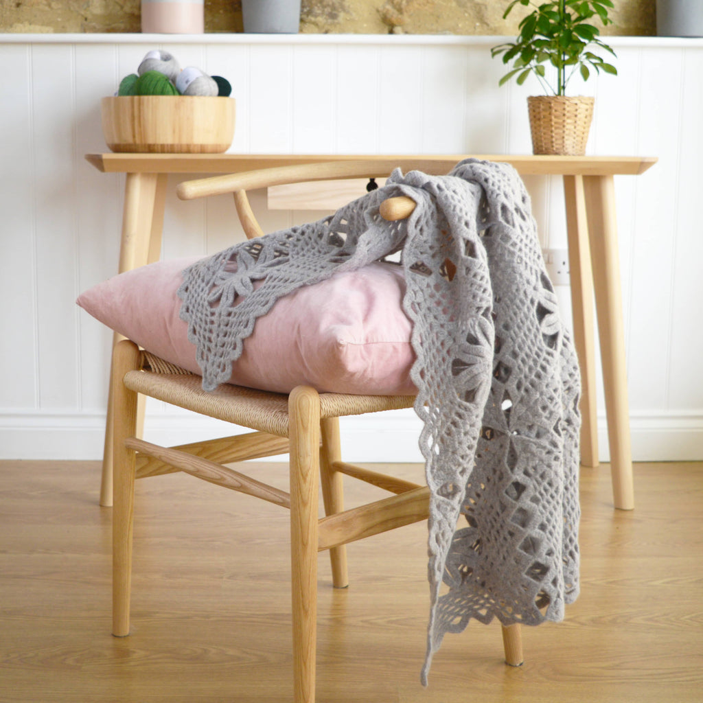 Lace Crochet Blanket Kit
