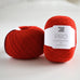 ball of yarn knitting wool on table pure wool, british yarn. lambswool