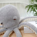 close up of large crochet octopus kit